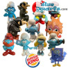 Set completo – 12 figure dei Puffi – Burger King 2025 – ca. 9 cm