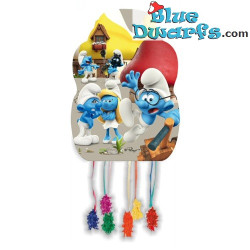 Piñata moyenne Schtroumpfs - Anniversaire des Schtroumpfs - 33 x 46 cm