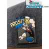 Popeye the Sailorman - Gorra de béisbol para adultos - Snapback - gris oscuro - Bavarian Caps - 58 cm