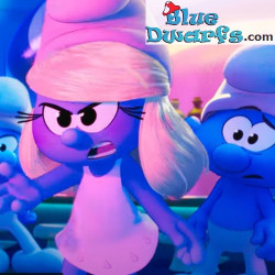 Smurfette with flower - Plastic figure - Burger King (2025) - 9 cm