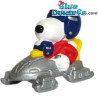 Bobsleeër Snoopy - Peanuts - Snoopy Beeldje - 22390
