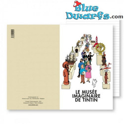 Het Denkbeeldige Museum van Kuifje - Kuifje Notitieboek - De Blauwe Lotus - Tintinimaginatio - 12,5x20 cm