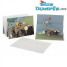 Pop-Up Postkarte Tim und Struppi im Lande der Sowjets - 3D Tim und Struppi Postkarte - 23x17 cm