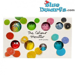 8x Das Farbenmonster - Spielset - Comansi - +/- 6,5 cm