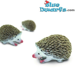Egels - Safari Geluksmini's - 10 stuks - flexibel rubber - 2,5 cm