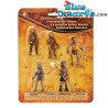L´evolution de l´homme - 5 pieces - Safari - 19,5 x 25,5cm