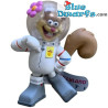 Spongebob speelfiguur - Sandy Cheeks - Comansi - 7,5cm