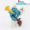 20031: Mailman Smurf with Christmas letter - Schleich - 5,5cm - Very Good Condition