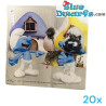 20 x Smurfen servetten - De Smurfen verjaardagsfeest - 33 x 33 cm