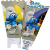 5 x Smurfs Party Popcorn Box - The smurfs Birthday Party - 5x12x5cm