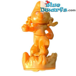 Duiker smurf - Gouden Editie - Kinder Suprise 2018 - (+/- 4cm)