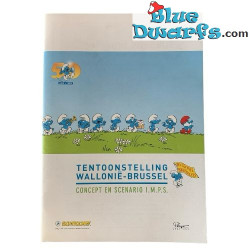 50 Years of Smurfs Exhibition Magazine - Dutch Language - The Smurfs - 2008