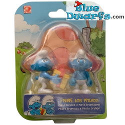 Speelset van de smurfen - Jakks Pacific -  (+/- 7cm)