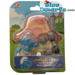 Speelset van de smurfen - Jakks Pacific -  (+/- 7cm)