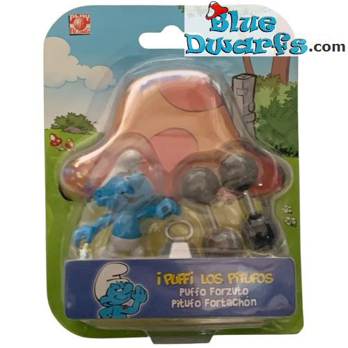 Kit de jeu des Schtroumpfs - Jakks Pacific - (+/- 7 cm)