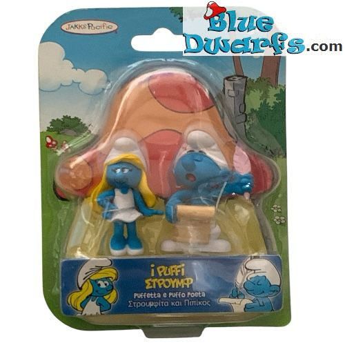 Kit de jeu des Schtroumpfs - Jakks Pacific - (+/- 7 cm)
