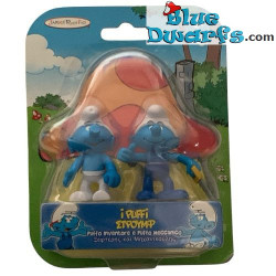 Speelset van de smurfen - Jakks Pacific -  (+/- 7cm)