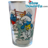 Smurfs glass - The Smurfs - Vintage model - Toddlers Smurs and Counting Tool