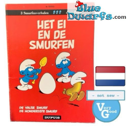 Bande dessinée Néerlandais - les Schtroumpf  - De Smurfen - Het ei en de smurfen - Nr 4