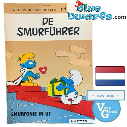 Comic book - Dutch language - De Smurfen - De Smurführer- Nr 2