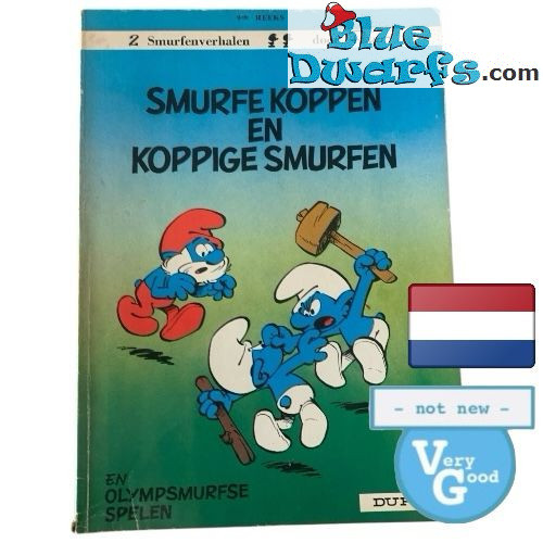 Comic book - Smurfe Koppen en Koppige Smurfen - Dutch - 54 pages - Nr. 9