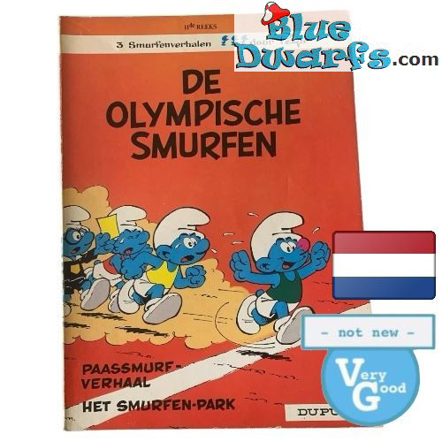 Stripboek van de Smurfen - Nederlands - De Olympische smurfen - Nr. 11 - Zeer goede conditie