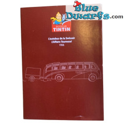 Coche coleccionable de Tintín - Autobús Swissair - Escala 1/43 - Edición Limitada - Nº 2