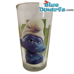 Grouchy Smurf - Smurfs Glass - The Smurfs - New York Style - NMC