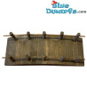 Mini puente arqueado de madera - Producto de Decoración de Pitufos - Pitufo No Incluido - 10.5 x 4cm