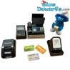 7x Set Miniature Supermarket Cash Register - Smurfs Decoration Product - Smurf Not Included