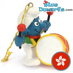 51908: Weihnachts Schlumpf mit Trommel - Schleich - 5,5cm