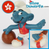 20211: Basketbal Smurf  - Hong Kong -  - Schleich - 5,5cm