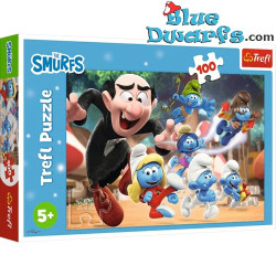 Smurfenpuzzel - De lessen van Grote Smurf - 100 stukjes