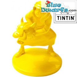 Rojo/Negro/Amarillo - 3x Set Abdallah con tigre - Estatua de Resina - Tintín - 12cm