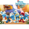 Smurfenpuzzel met Smurfenfiguren - Smurfachtige vrienden - Schmidt - 150 Stukjes