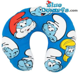Smurfen reiskussen - Grote Smurf, Smurfin en de Smurfen - 35x30 cm