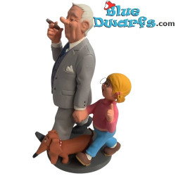 Opa mit Catootje und Hund - Jan, Jans und die Kinder Figur - Parastone - 16,5 cm