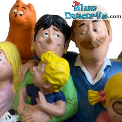 Familie op de bank - Jan, Jans en de Kinderen Beeldje - Parastone - 18 cm