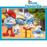 4 in 1 Puzzle dei Puffi - Villaggio dei Puffi - 35, 48, 54, 70 pezzi