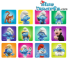 2 Smurfenpuzzels en Memoryspel - Smurfen hebben plezier - 30, 48, 24 stukjes