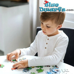 2 Puzzles Schtroumpfs et Jeu de mémoire - Les Schtroumpfs s'amusent - 30, 48, 24 pièces