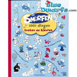 Dutch language - Doeboek van de Smurfen - 1001 dingen - Zoeken en kleuren -