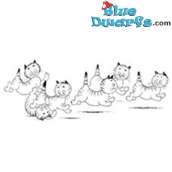 Volg mij - Dubout Kat Beeldje - Parastone - 11 + 1.5 cm