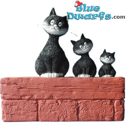 Das Trio - Dubout Katzenfigur - Parastone - 14 cm