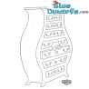 Comò - Figurina Gatto di Dubout - Parastone - 16 cm