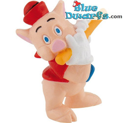 Cochon Flûtiste - Les Trois Petits Cochons - Figurine Disney - Bullyland - 6,5 cm