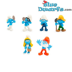 Schlumpfhaus mit Überraschungs-Schlumpf-Figur – 1 Figur – Giochi Preziosi – 7,5 cm