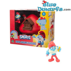 Papa Schlumpf mit Haus – Magischer Schlüssel Spielset – Giochi Preziosi – 2024