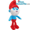 Papa Schtroumpf - Jouet en peluche schtroumpf - Schmidt - 27 cm