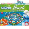 Puzzle Schtroumpf avec Figurines de Schtroumpfs - Azrael dans la Maison Schtroumpf - Schmidt - 60 Pièces